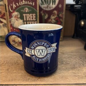 The Sports Vault Winnipeg Blue Bombers 14 oz. Stoneware Mug